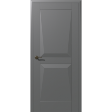 Дверь межкомнатная Дубрава Сибирь Муза АККОРД серая, глухое полотно